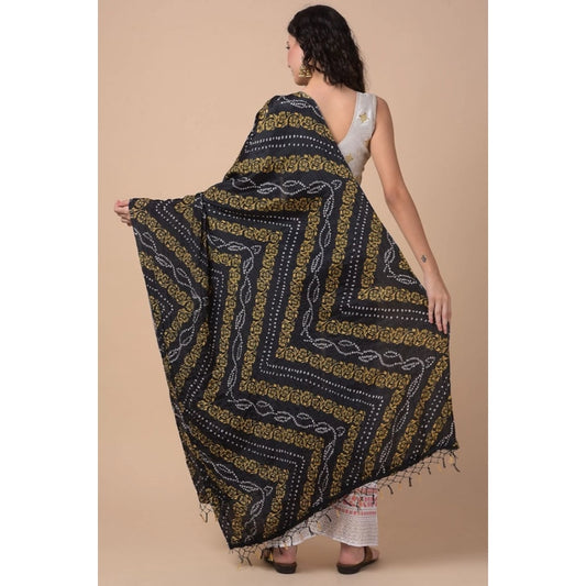 Women's Chanderi Printed Dupatta (Multicolor, Length: 2.25 to 2.50 Mtr)