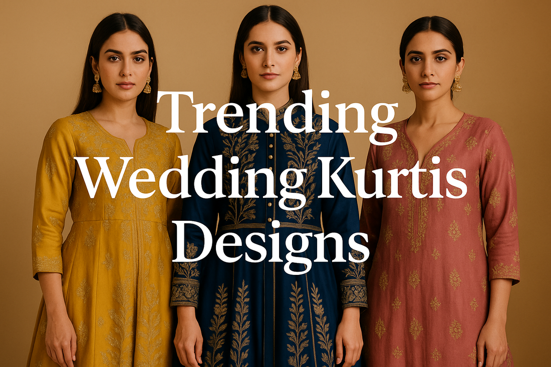 Trending Wedding Kurtis Designs
