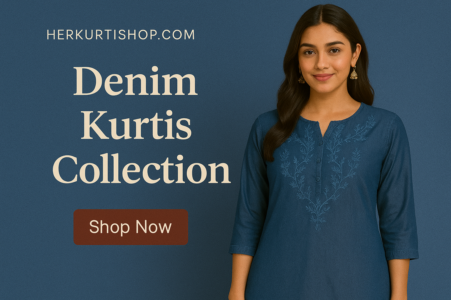 Buy Denim Kurtis