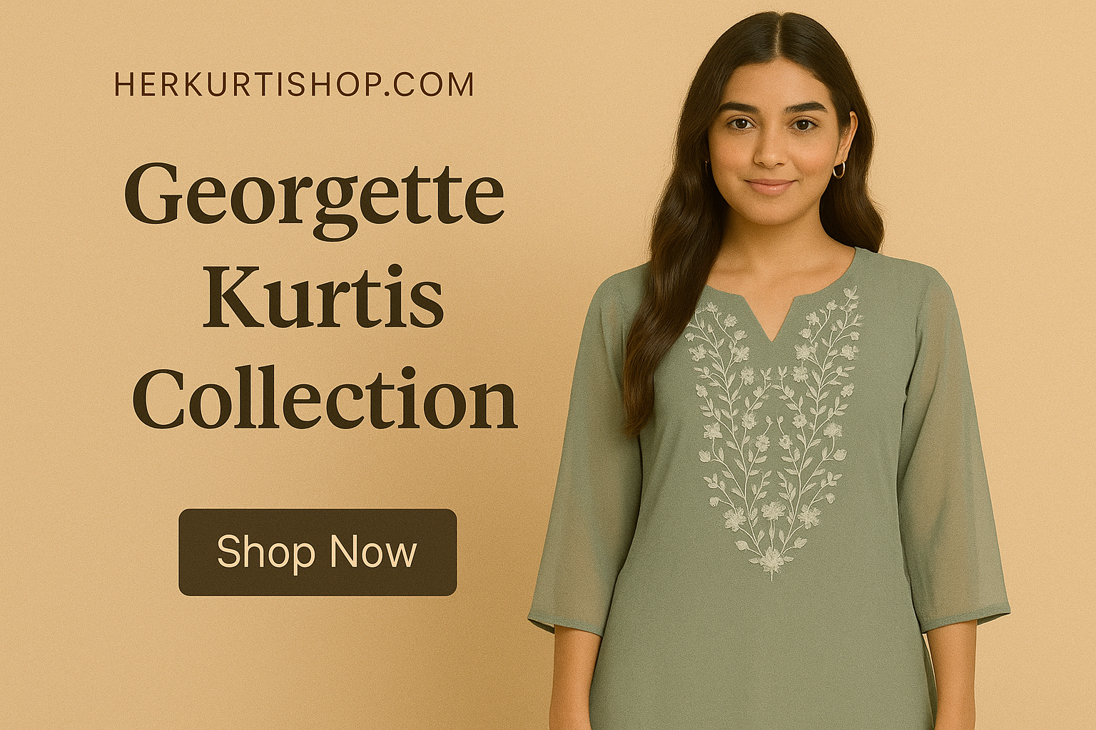 Buy Georgette Kurtis