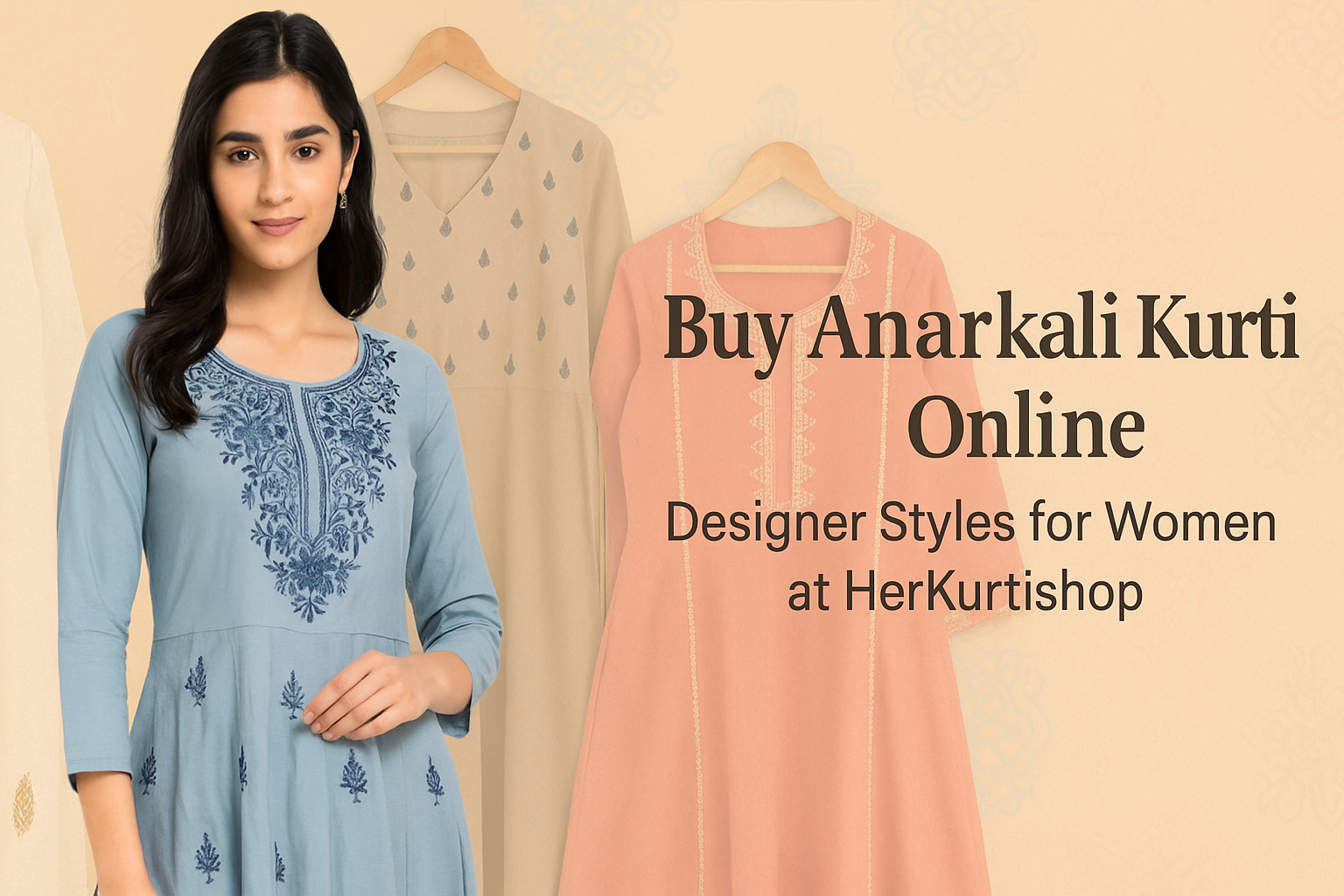 Buy Anarkali Kurtis