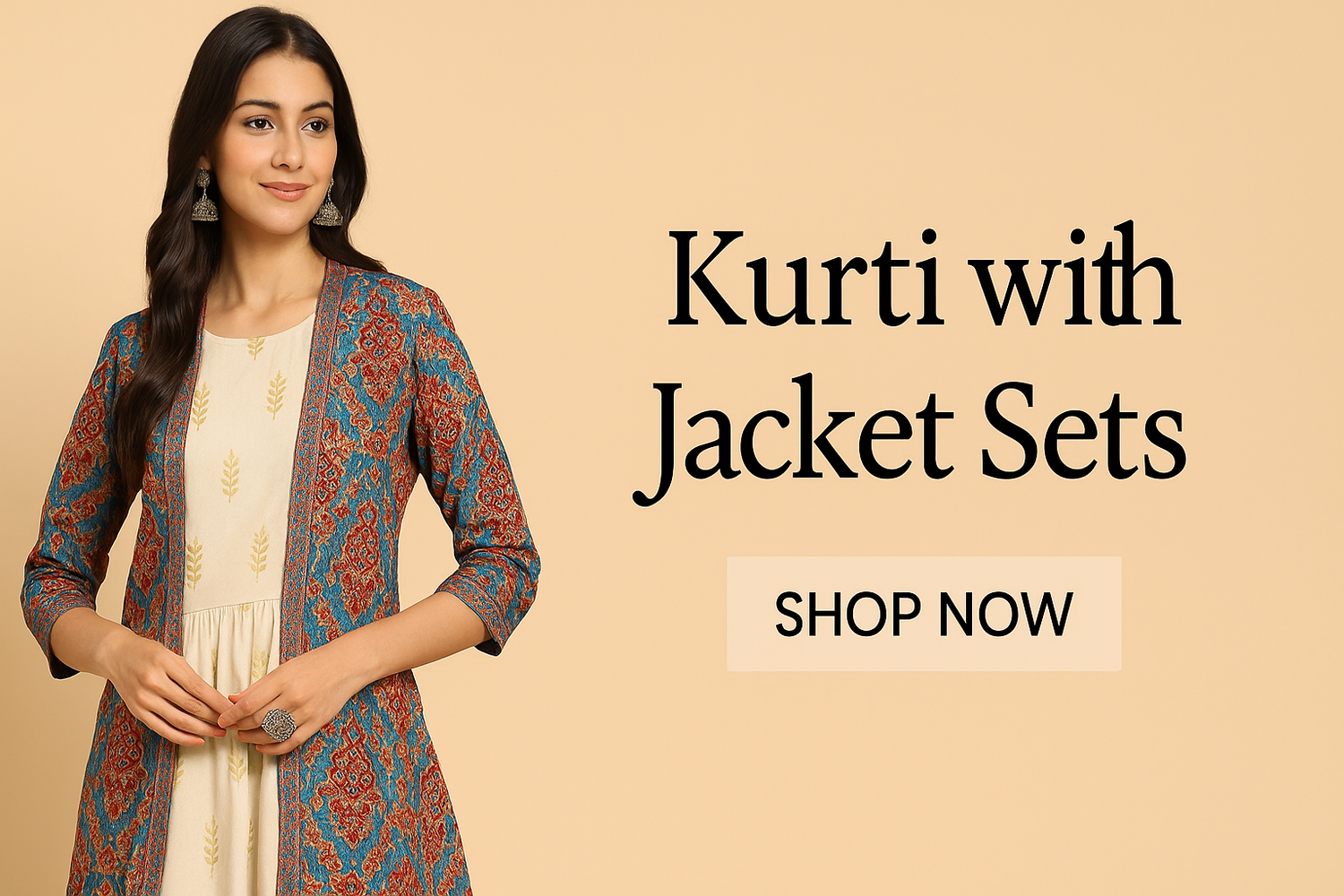 Kurti with Jacket Sets