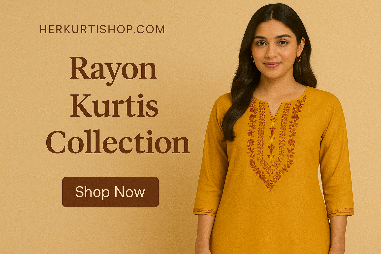 Buy Rayon Kurtis