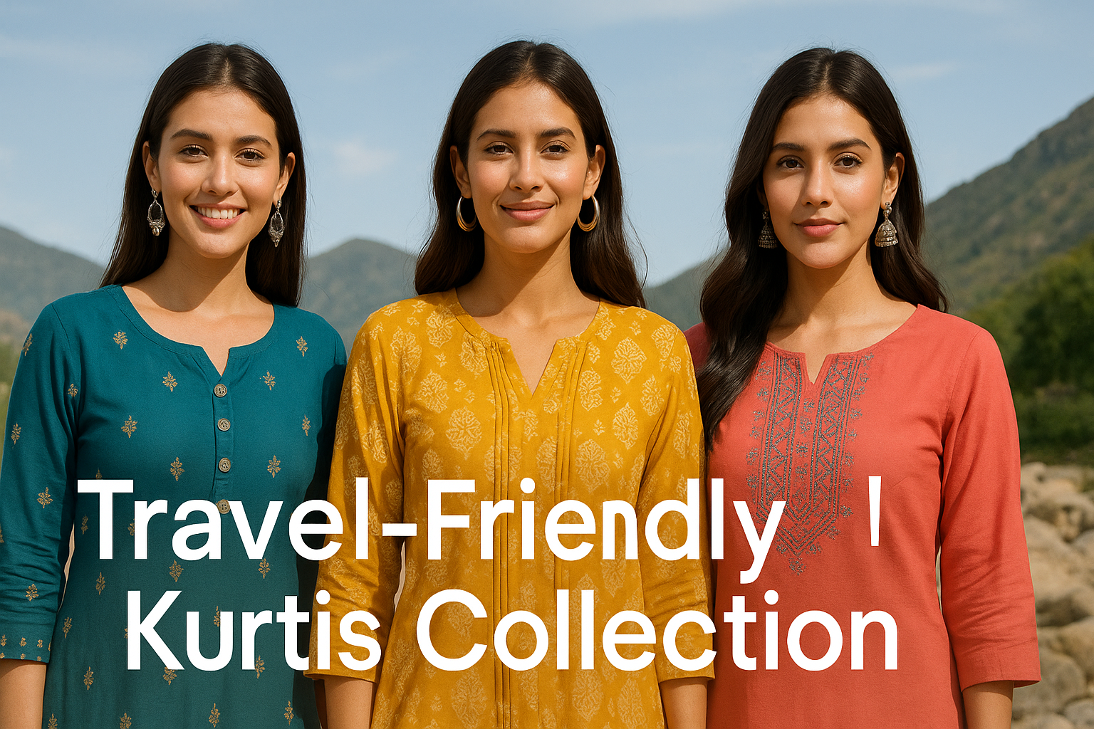 Travel friendly Kurtis