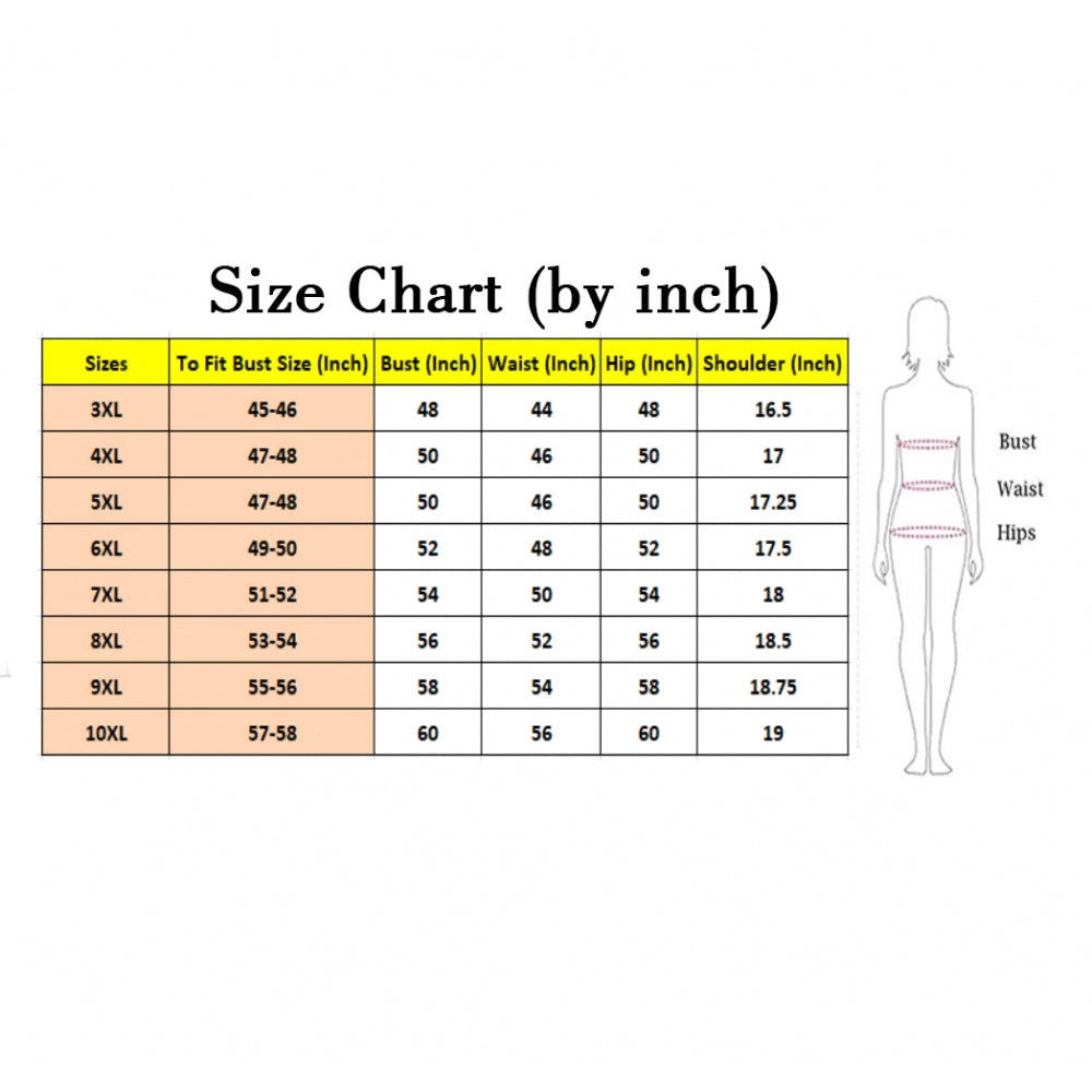 Blue cotton anarkali kurti for women — side angle